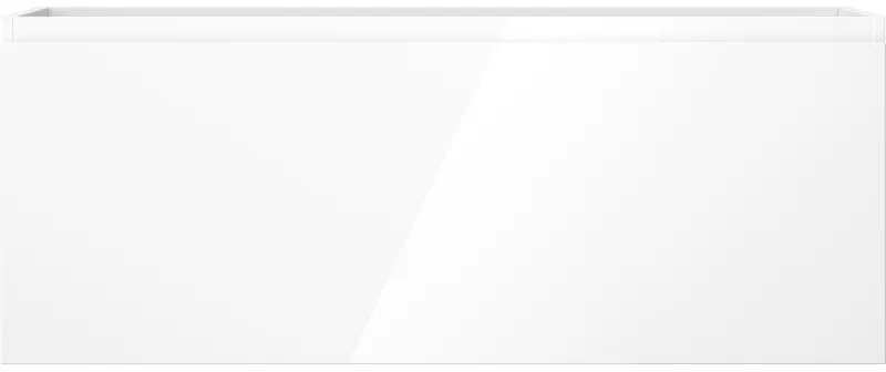 Mexen Orio, kúpeľňová skrinka 120 cm, 1 zásuvka, biela lesklá, 91A10-12047-1-BF00