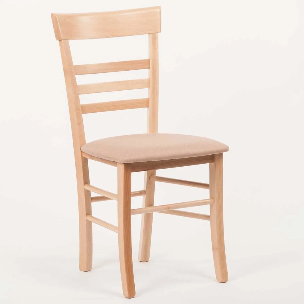 Stima Stolička SIENA s čalúneným sedákom Vyberte odtieň ->: Dub Sonoma, Vyberte látku ->: LUX Terracotta 10