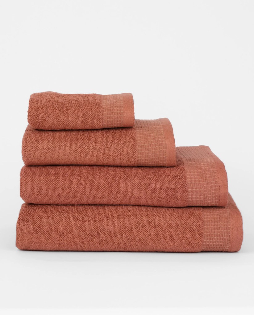 Froté uterák 50 × 100 cm - Bella terakota