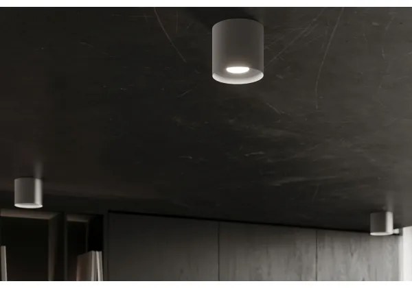 Sollux SL.1282 - Bodové svietidlo MIKA 1xGU10/10W/230V šedá