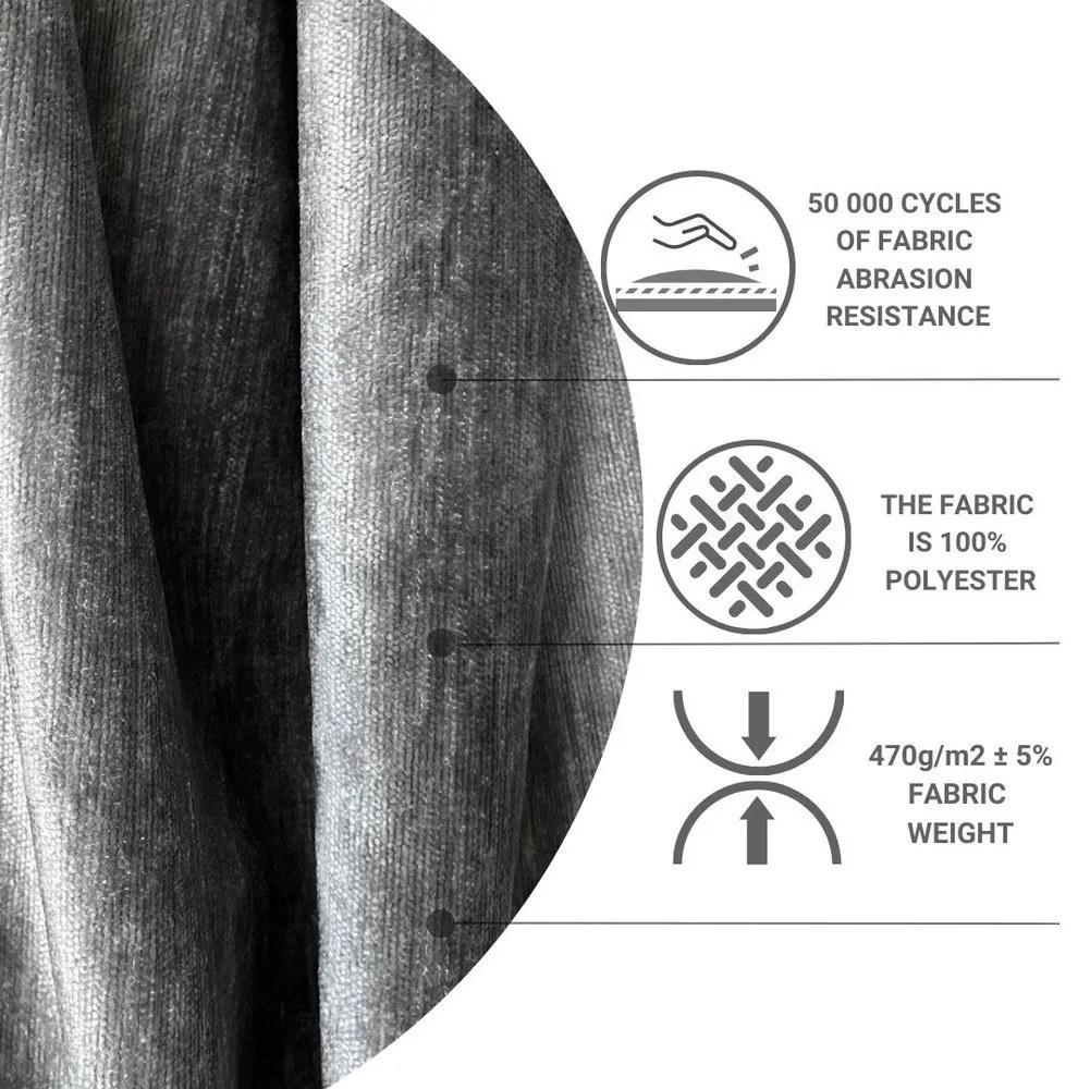 Sivá boxspring posteľ s úložným priestorom 160x200 cm Yoko – Maison de Rêve