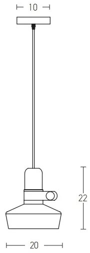 Zambelis 1990 - Luster na lanku 1xE27/40W/230V dub/čierna