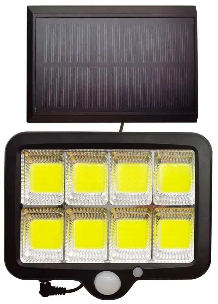 LED Solárny reflektor so senzorom INTEGRA LED/3W/3,7V IP44 + DO