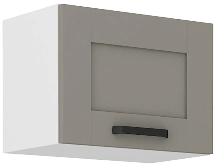 Kuchynská skrinka Luna claygrey/biela 50GU-36 1F