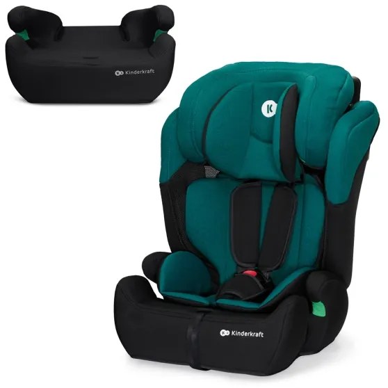 KINDERKRAFT - Autosedačka COMFORT UP i-Size (76-150 cm) zelená
