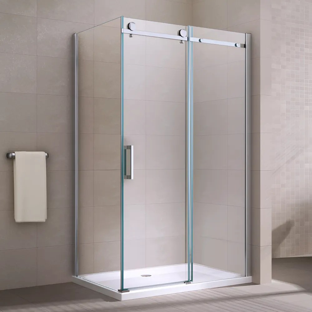Milano Duo Sprchový kút 80x120, 195cm, 8mm