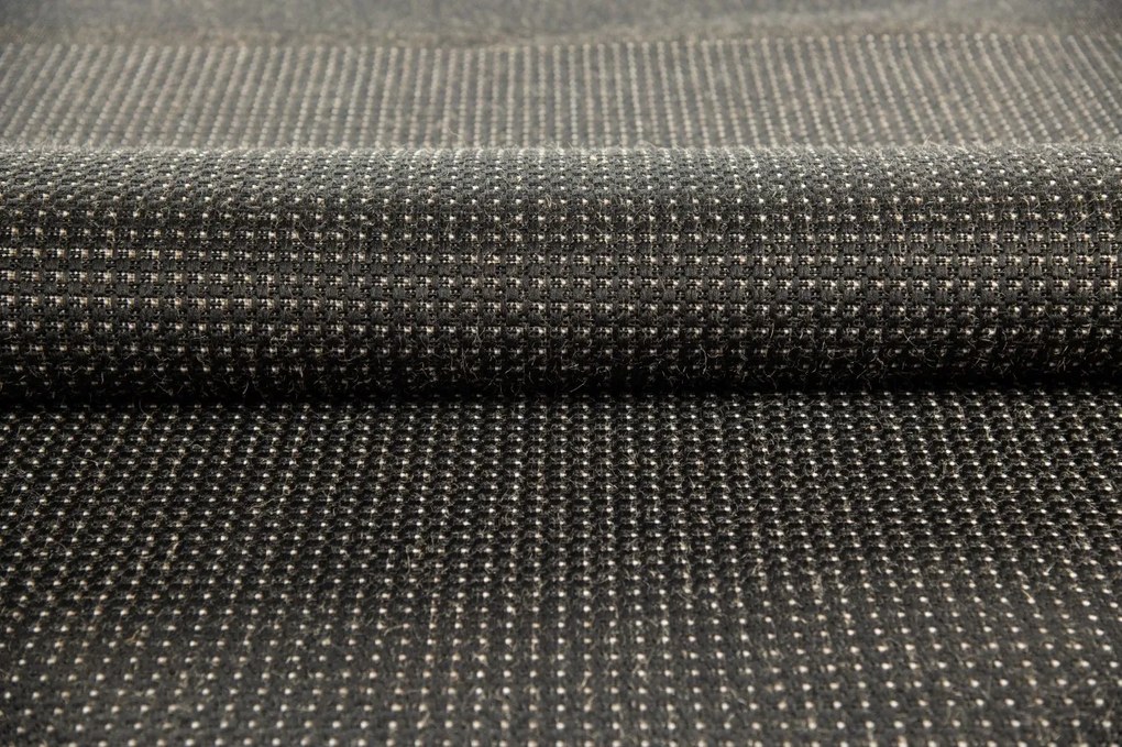 TA Koberec 20329 Čierna / strieborná