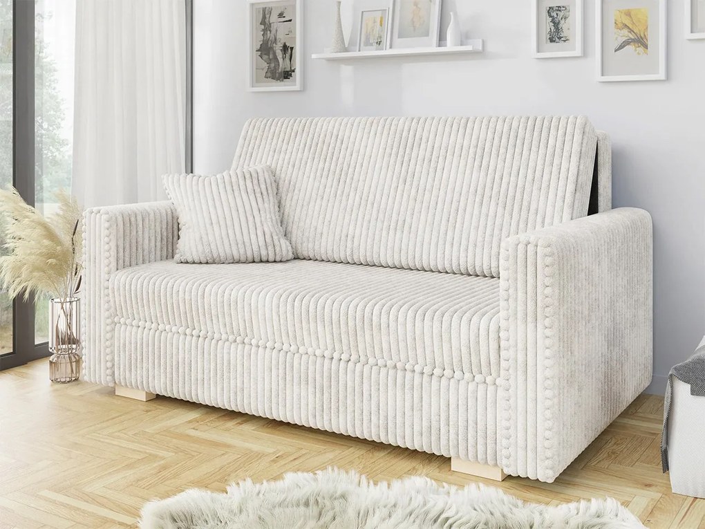 Rozkladacia pohovka Carivia Piano III (biela) (s úl. priestorom). Vlastná spoľahlivá doprava až k Vám domov. 1105511