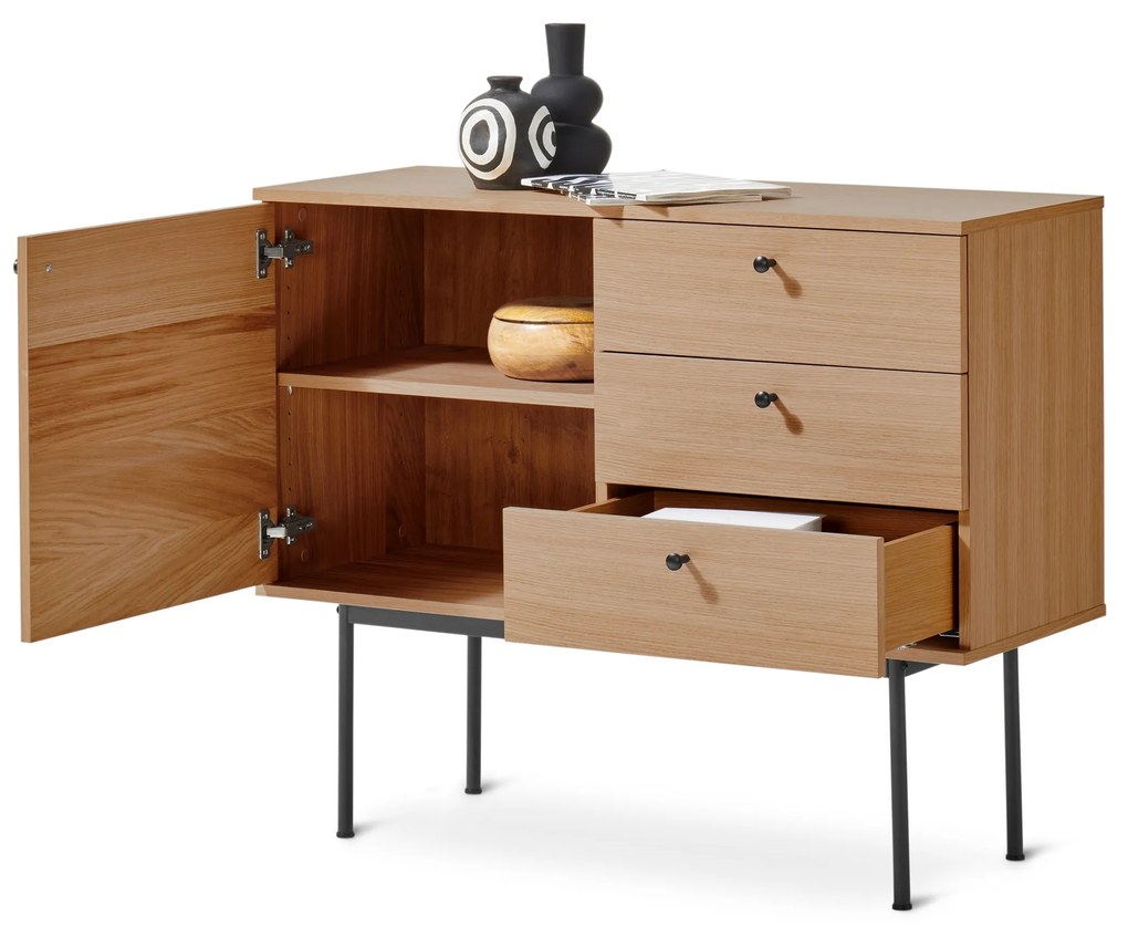 Konzolový stolík »Finnsbo« so zásuvkami