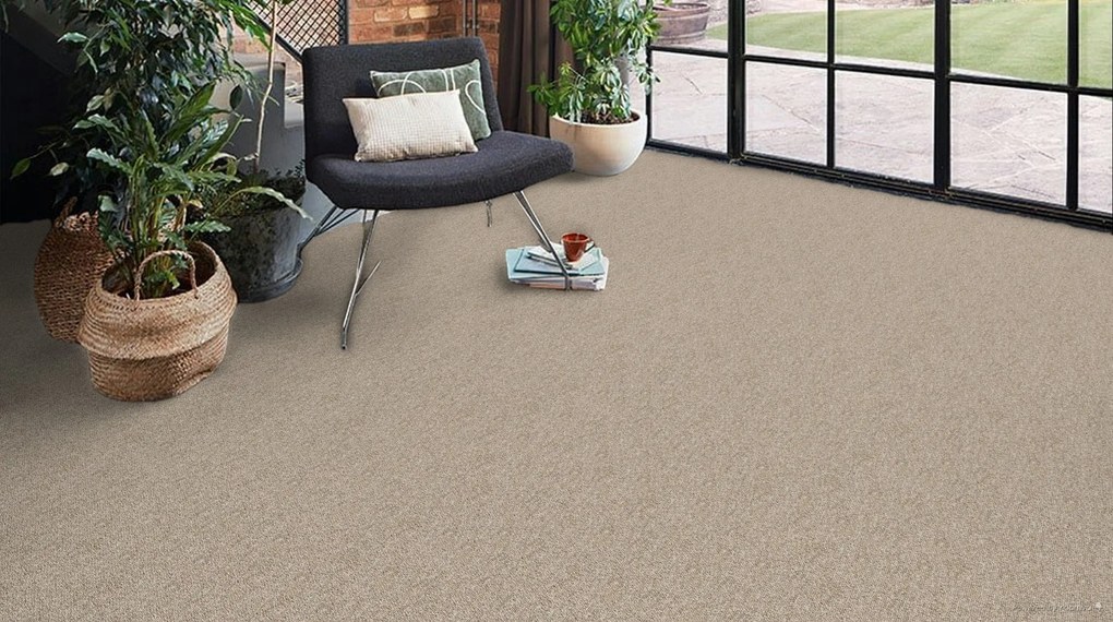 ITC, Metrážny koberec e-blitz 34, na mieru, šíře 4m, béžová, ab (mriežka), chodba / predsieň