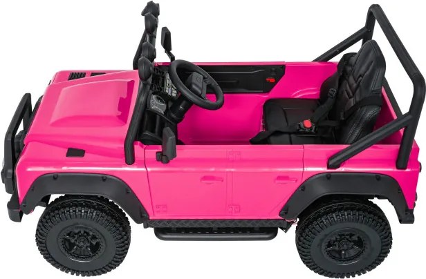 Elektrické autíčko Land Rover Defender 110 SVX ružové
