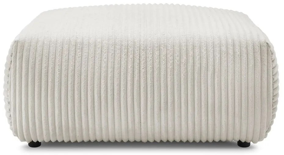 Krémová menčestrová podnožka Lucien – Bobochic Paris