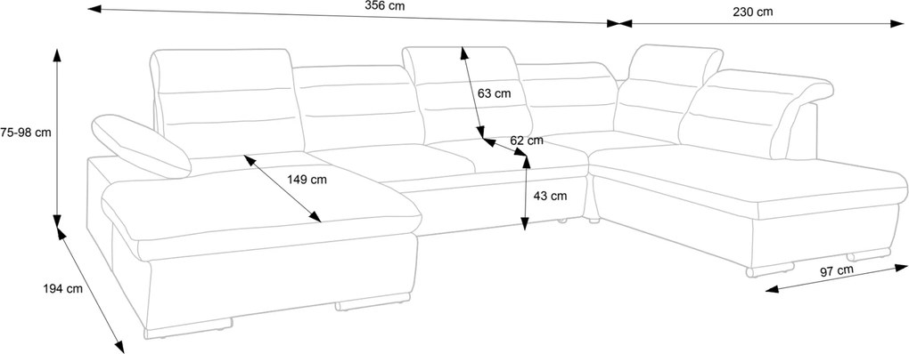 Sedacia súprava PRIMA U