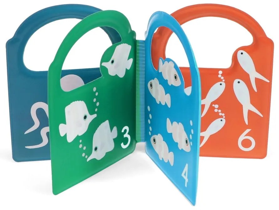 Interaktívna hračka Colour changing bath book Ocean – Rex London