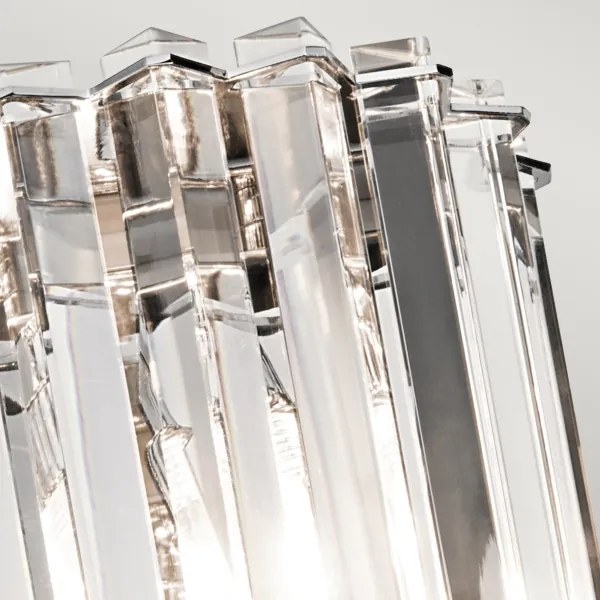 Kichler - LED Kúpeľňové nástenné svietidlo CRYSTAL SKYE 2xG9/3W/230V IP44