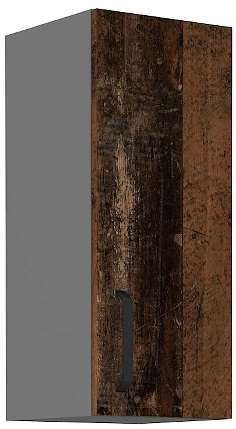 Kuchynská skrinka TESSA oldstyle/antracitová 30g-72 1f