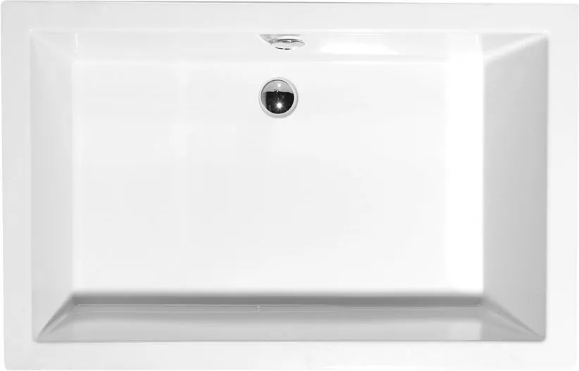 POLYSAN - DEEP hluboká sprchová vanička, obdélník 110x90x26cm, bílá (72363)