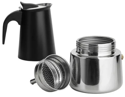 Kávovar ASTAR MOKKA čierny 897059 300 ml