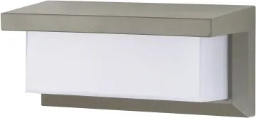 Brilagi - LED RGBW Vonkajšie nástenné svietidlo BRICKY 1xE27/9W/230V sivá IP54