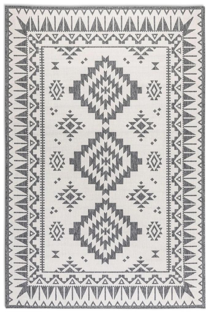 ELLE Decoration koberce Kusový koberec Gemini 106018 Silver z kolekcie Elle – na von aj na doma - 160x230 cm
