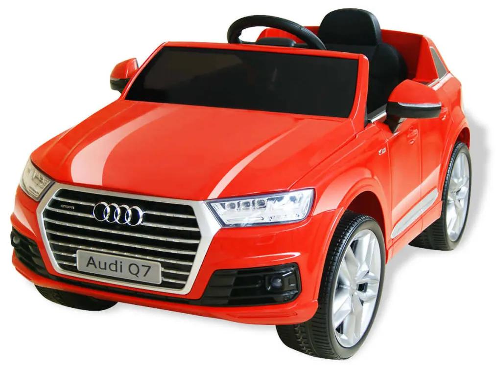 vidaXL Elektrické autíčko Audi Q7, červené, 6 V