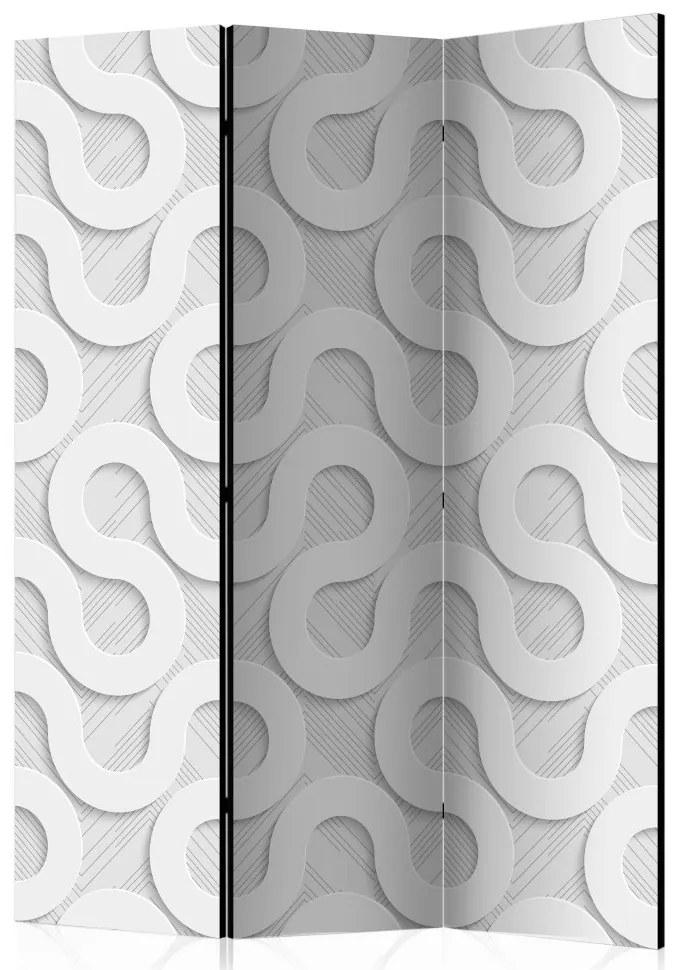 Artgeist Paraván - Grey Spirals [Room Dividers]