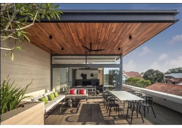 LED2 - LED Vonkajšie stropné svietidlo CUBE LED/12W/230V antracit IP54