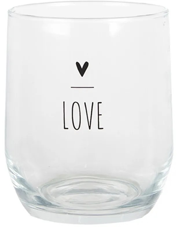 Pohárik so srdiečkom Lovely Day - Ø 8*9 cm / 300 ml