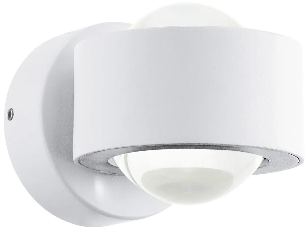 EGLO LED nástenné svietidlo do spálne ONO 2, biele