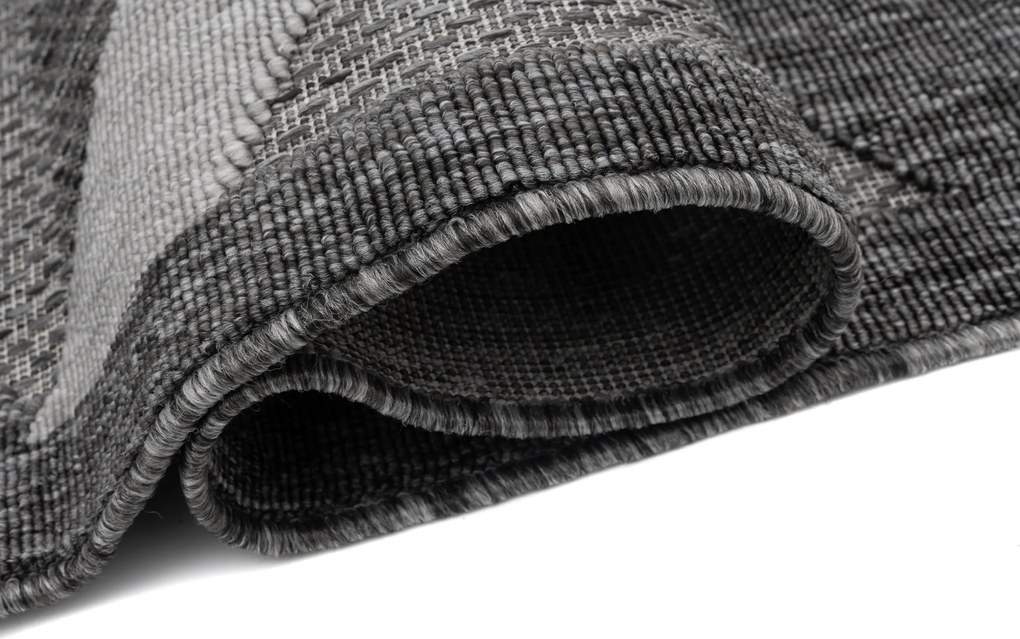 TA Koberec FG40A TMAVO ŠEDÁ CANSAS FOW Rozmer: 80x150 cm