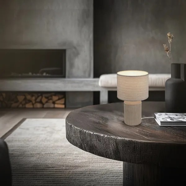 Brilo - Stolná lampa INO 1xE14/10W/230V hnedá