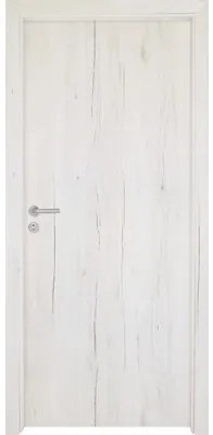 Interiérové dvere Single 1 plné 60 Ľ dub snežný