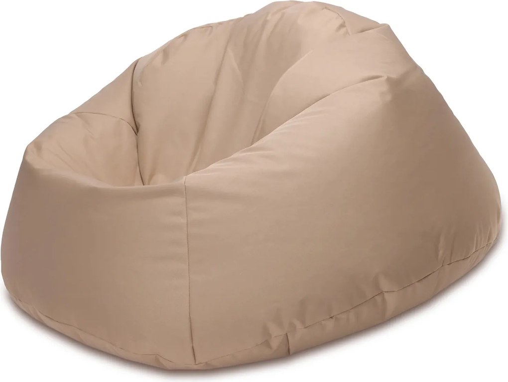 INTERMEDIC SK - Sedací vak MAXI 140x70 cm z polyesteru | rodinný vak, veľké kreslo, 570 l Farba: NC16 - Sivá tmavá (Polyester)