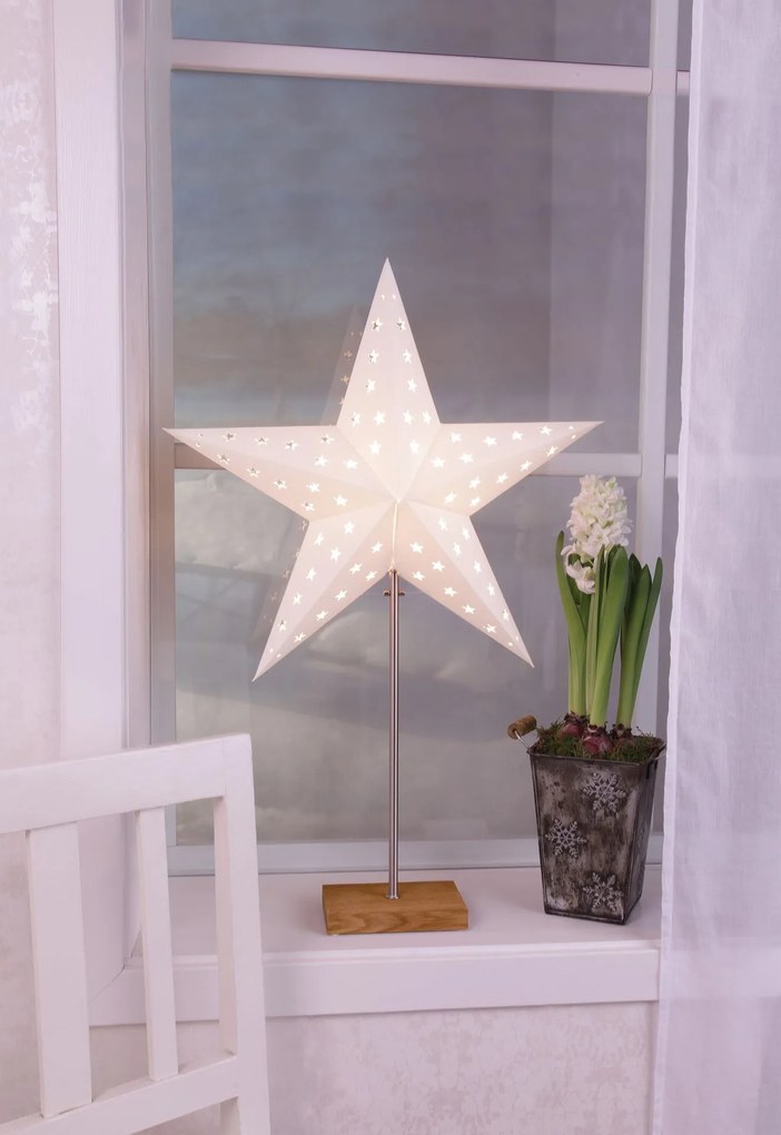 STAR TRADING Stolná lampa Kombi Shade/Star Leo