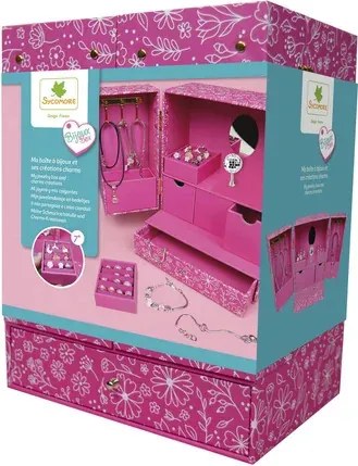 Detská šperkovnica so šperkami