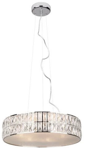 MAXLIGHT P0236 - Luster na lanku DIAMANTE 5xG9/42W/230V pr. 38 cm chróm