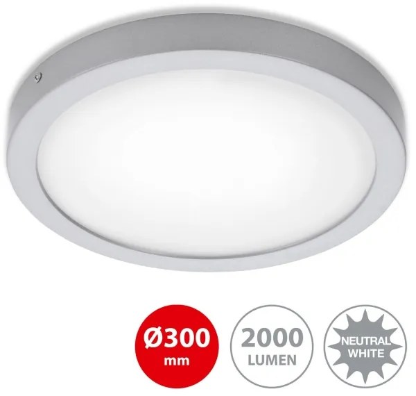Briloner 7141-414 - LED Stropné svietidlo FIRE LED/21W/230V 4000K