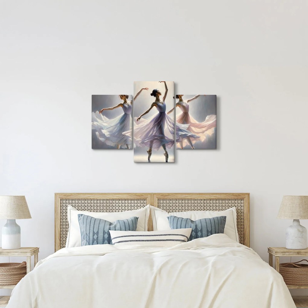 Obraz - Tri baletky (90x60 cm)