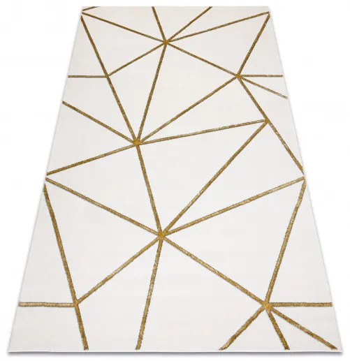 Kusový koberec Emerald 1013 cream and gold, 180x270, biela, kancelária, Dywany Łuszczów