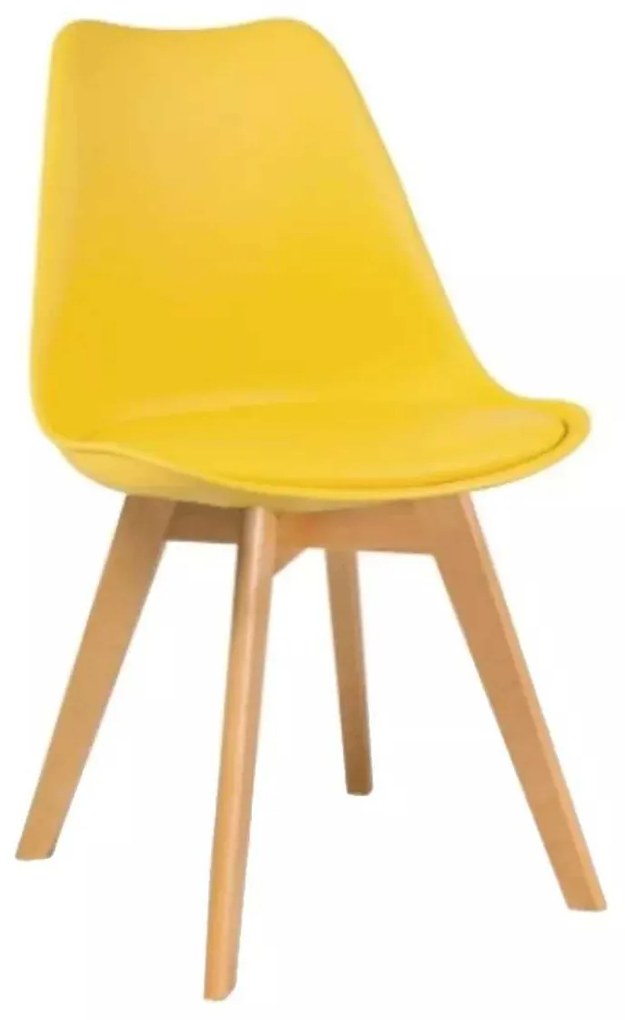 LuxuryForm DESIGN Jedálenská stolička BALI - žltá