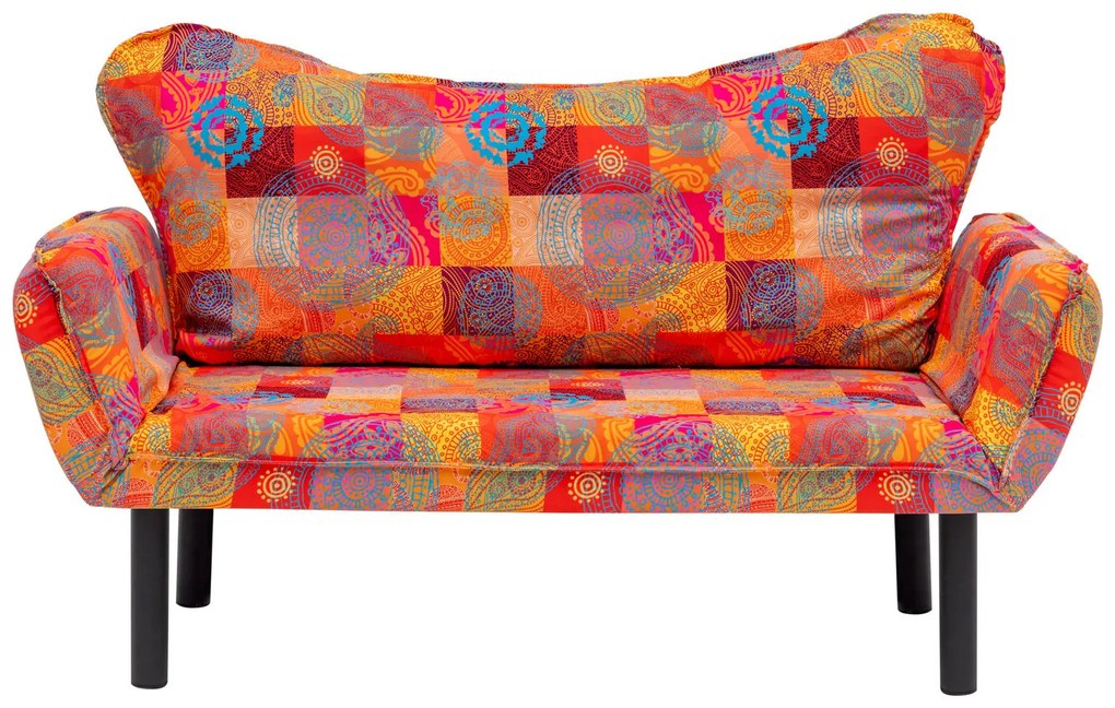 Rozkladacia pohovka dvojsed Chatty (patchwork). Akcia -15%. Vlastná spoľahlivá doprava až k Vám domov. 1062611