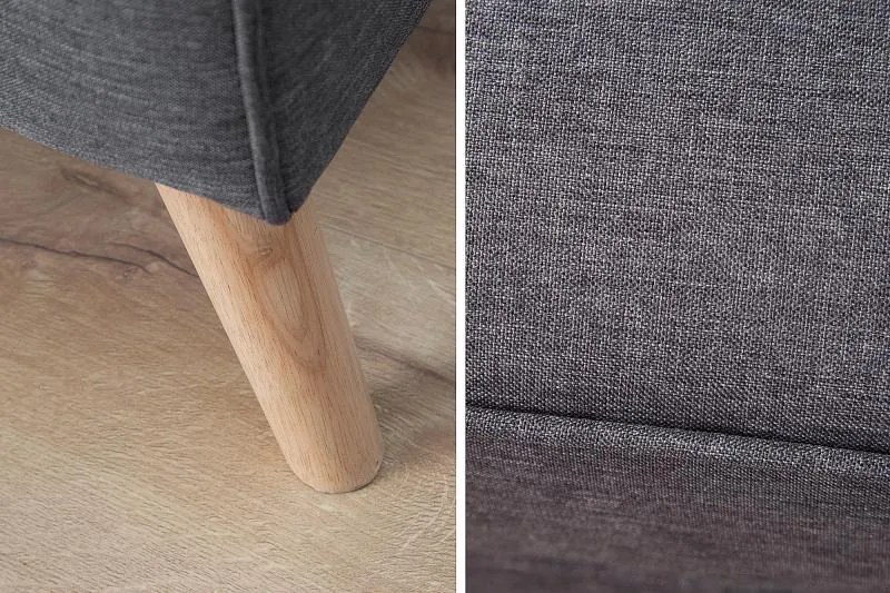 Sedačka Hygge 210cm- antracit