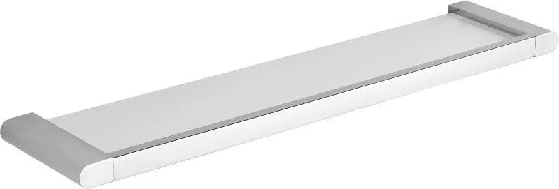 Mexen Adox, nástenna sklenená polička, chrómová, 7018237-00