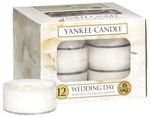 Yankee Candle Čajové sviečky Yankee Candle 12ks - Wedding Day