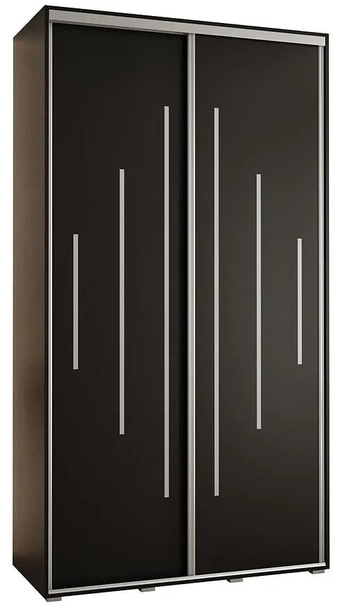 Skriňa 45 Canaris 12 130 čierna/silver