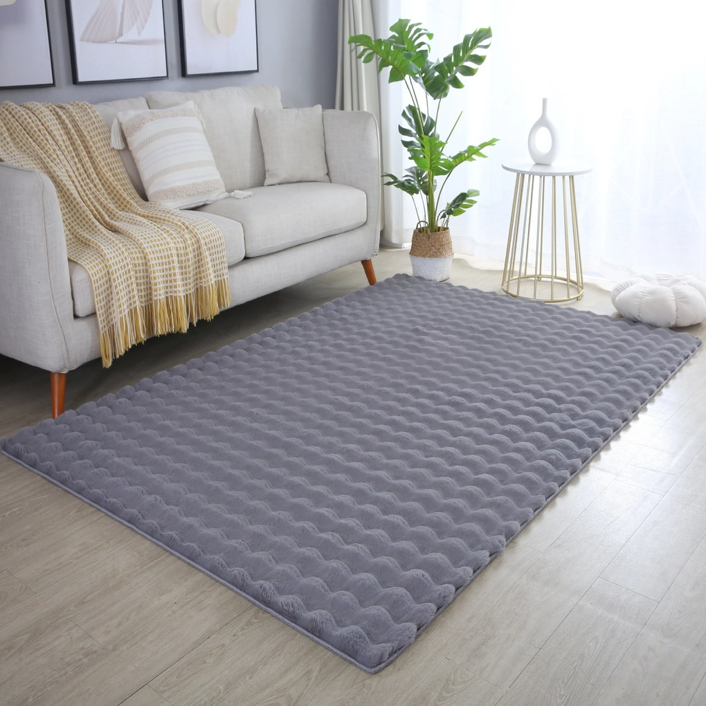 Ayyildiz, Koberec behúň Ambiance 5110 Grey, 80x250, šedá, obývacia izba