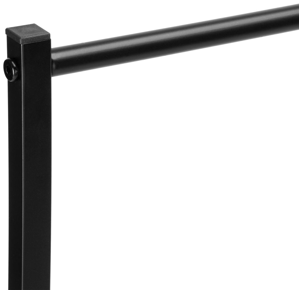 Vešiak na uteráky s 2 ramenami TORMES čierny