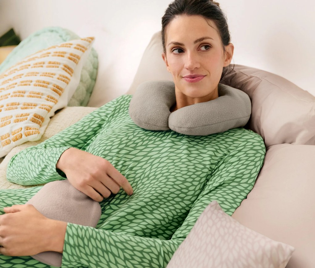 Šijový vankúšik s čerešňovými kôstkami