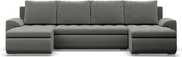 Sedacia súprava FORESTA ULL Kronos v tvare U svetlosivá