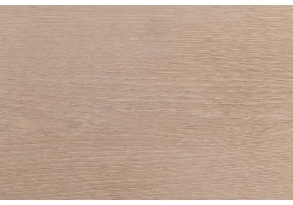 Rozkladací jedálenský stôl s doskou v dubovom dekore 100x200 cm Linley – Actona